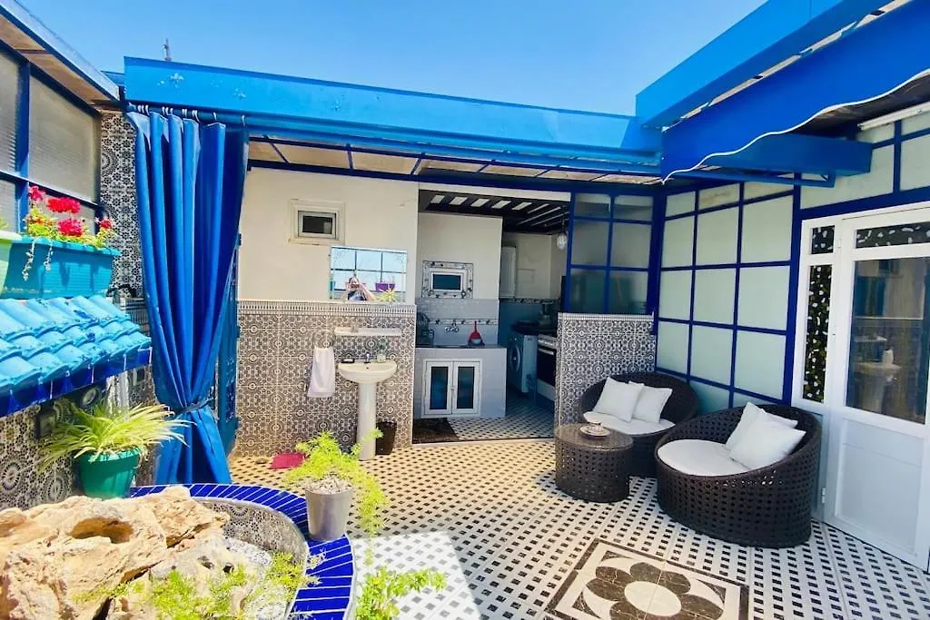 Appartement Riad Style-Sky View Au Centre Ville, Internet Fibre, Canal Plus, Chaines Internationales Agadir Apartament