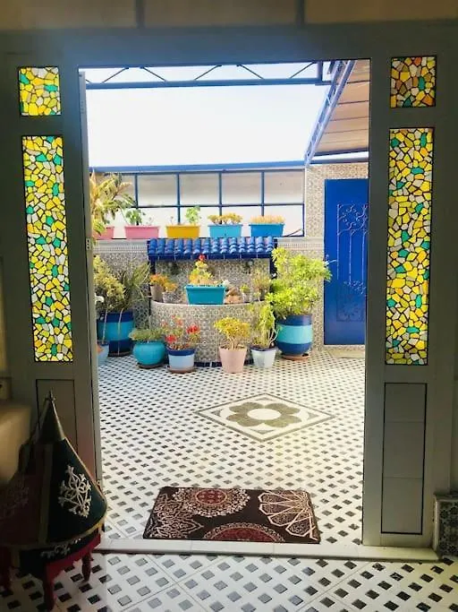 Appartement Riad Style-Sky View Au Centre Ville, Internet Fibre, Canal Plus, Chaines Internationales Agádír Apartmán