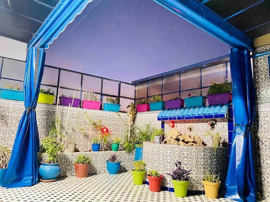Appartement Riad Style-Sky View Au Centre Ville, Internet Fibre, Canal Plus, Chaines Internationales Agádír Maroko