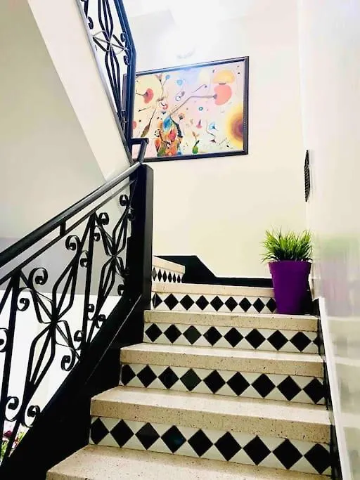 Appartement Riad Style-Sky View Au Centre Ville, Internet Fibre, Canal Plus, Chaines Internationales Agádír Maroko
